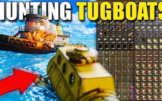 Rust—— MaxHS制作 狩猎拖船，让我们发家致富