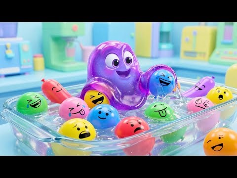 💧 NOVA's Best Slime Mixing Adventure! Satisfying 3D ASMR & Funny Faces
