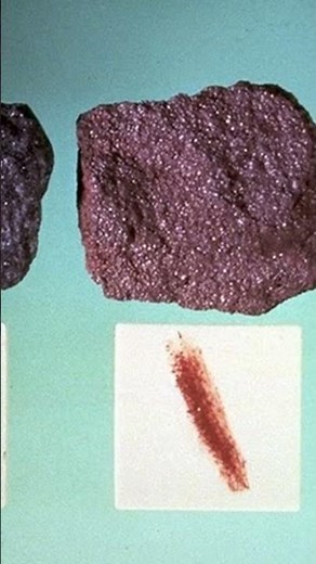 Streak Testing Minerals EXPLAINED In Under 60 Seconds #crystals #science #nature #gems #minerals