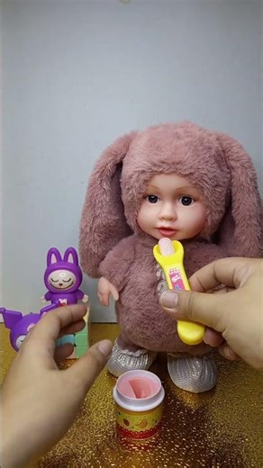 satisfying & unboxing review Cute electric plush doll toy