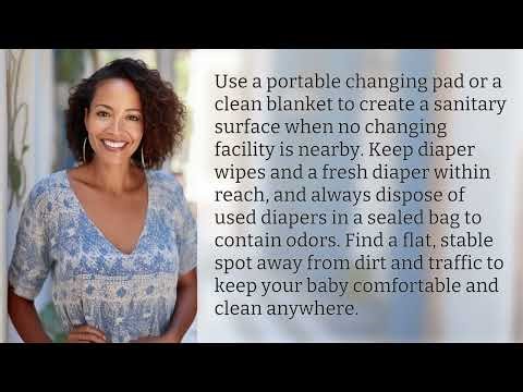 How Can I Safely Change My Baby Without a Changing Facility Nearby?