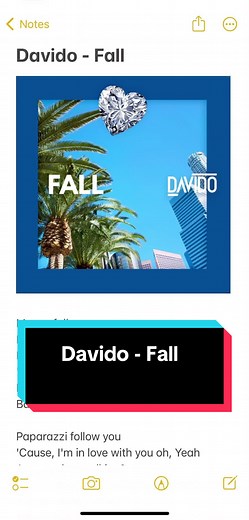 Davido - Fall: Lyrics and Music Video Insights