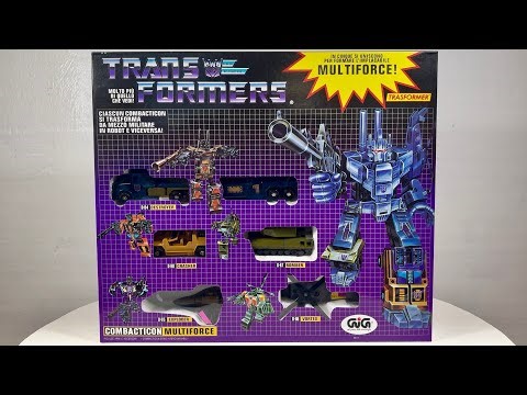 G1 Combaticons And Bruticus(KO)
