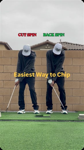 Rudy | TheLootCompany | Golf T&T on Instagram: "Back Spin vs Cut Spin Did you see the difference. Cut spin is ideal for fast greens. Getting the extra spin helps me control the distance. Played with an open club face and release the club after the ball. Back spin is great when you are playing to elevated greens. You’ll get that one hop stop action if played correctly. Once I unlocked this in my swing I’ve been able to improve my handicap. What’s your method when chipping. Like and follow for mor