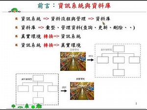 資料庫系統概論：資料庫與資訊系統