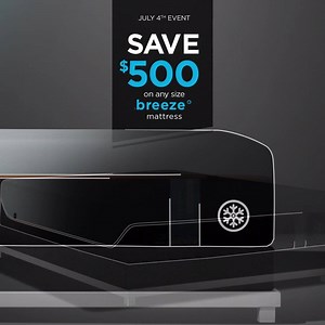 15 reactions | Our coolest mattresses ever meet our best deal of the season. This 4th of July, new TEMPUR-breeze ̊ mattresses with all-night cooling are $500 off. Plus, we’ll set it up for free. | Tempur-Pedic USA | Facebook