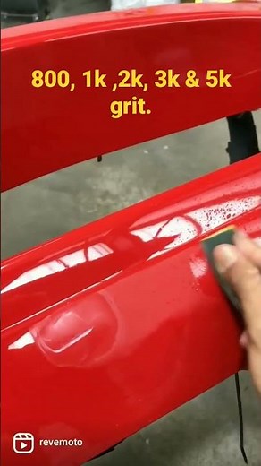 Removing a clear coat run by wet-sanding!