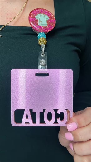 Custom badge reels!!! High quality, numerous colors, and personalized exactly how you want it! Healthcare workers! #healthcare #healthcaregirlies #badgereels #customnamebadges #custombadgereels