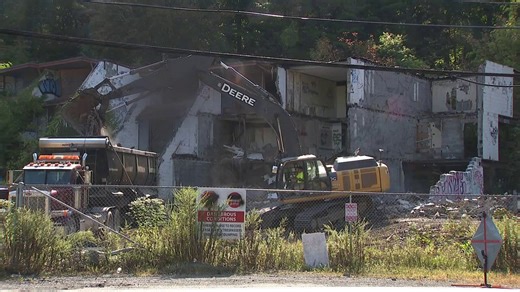 Demolition continues at former Pocono resort