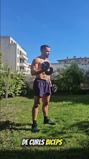 Haut du corps 🔥 — 2 haltères, zéro excuses !