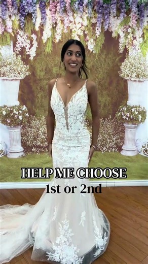 Which wedding dress should I choose? #shorts