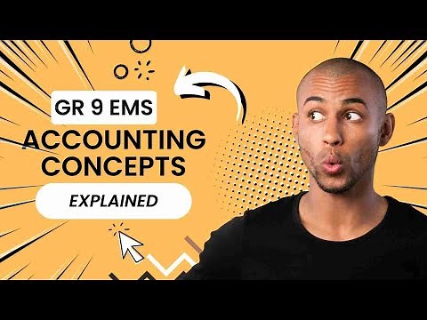 Grade 9 | Revision of Accounting Concepts