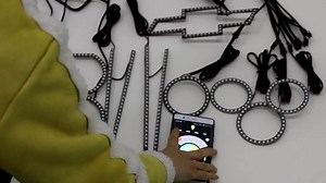 B606 RGB Led halo Ring 6 Zones Multi-zone Controller With Switchback  DRL