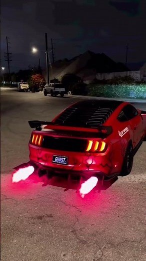 Watch Cars Ignite with Colorful Flames!