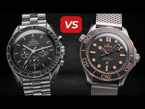 Omega Speedmaster vs Seamaster | Which Iconic Omega Watch Should You Buy?