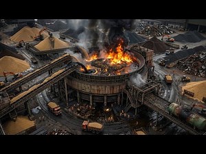 Inside the Massive Biodiesel Factory: How Millions of Soybeans are Turned into Green Fuel.