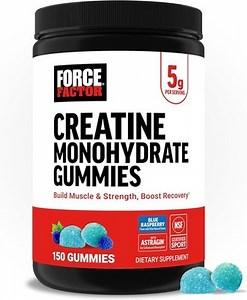Force Factor Creatine Monohydrate Gummies 5g Dose Men Women Muscle150 Gummies | eBay