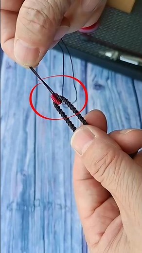 ⚠️ [Knot to Know!?] 🪢 How to weave a lanyard loop. It.. #shorts #diy #knot #rope #knot2know