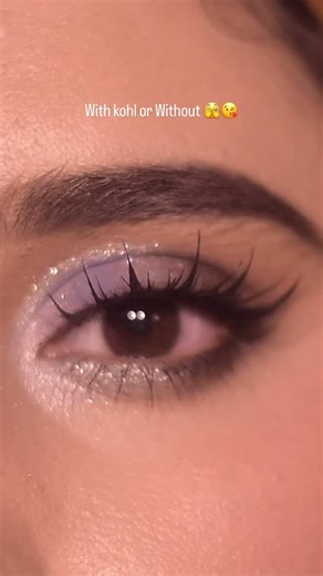 Kaleeza / Eye Makeup on Instagram: "I love kohl 🫣 ( Really ) 😉 #eyemakeup #kohl #viral #makeup #fyp #foryou #trend"