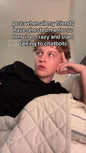 ok lowkey i get invested in my convo with robots tho #relatable #pov #polybuzz | Liam Miller