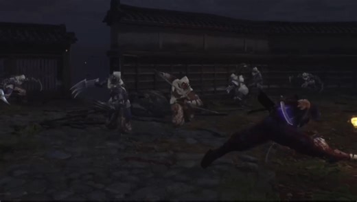 当你玩忍龙4后觉得2代人不够多不够橡皮不够泥鳅时｜菜刀三波泥鳅橡皮人一起打