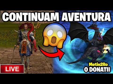 🔴LIVE🔴NOILE PLANURI pe 0 donatii pe Metin2Ro Ruby Kirin ! ✅