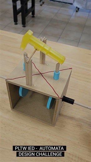 #pltw #ied #Automata Design Challenge #3dprinting #cadsoftware #engineeringdesign #handsonlearning