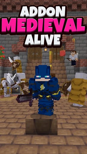 ADDON MEDIEVAL ALIVE para Minecraft Bedrock - Guía