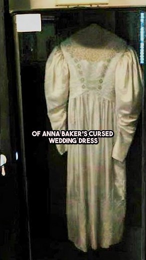 This wedding dress is CURSED! 😨 #shorts #scary