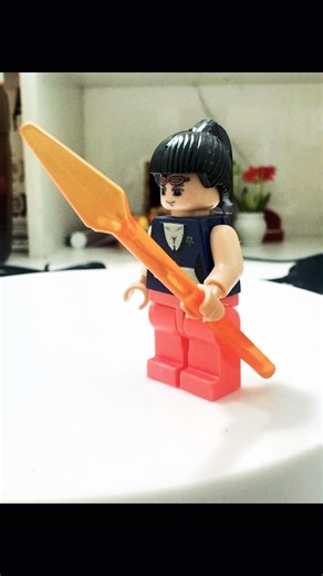 🛡️ Epic LEGO Female Fighter Build in Action! #lego #shorts #legostarwars #minifigures