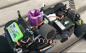 【搬运】中古油车系列 （M车） HPI Nitro Mini RS4修复完重新发动 轴距210mm 甲醇车 RC