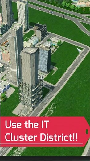 Build Tall Skyscrapers - Cities Skylines