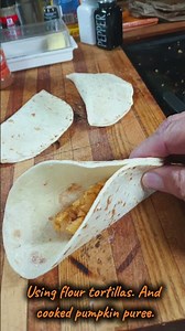 Pumpkin Fried Pies ~ tortilla and air fryer style