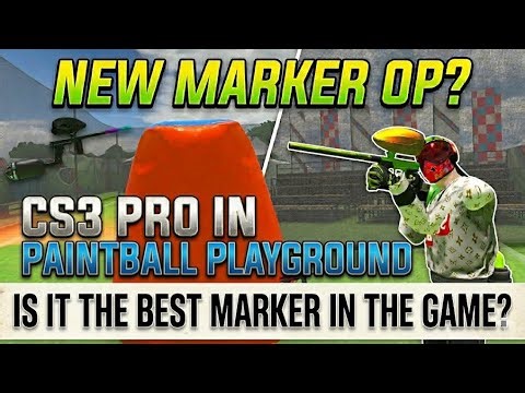 THE CS3 PRO IS IN PAINTBALL PLAYGROUND! Is it better than the others? (PPVR)