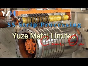 316L Stainless Steel Strip Slitting Process: Precision Cutting Techniques and Sizing Details