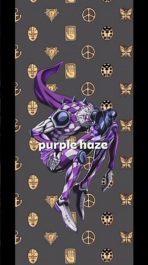 purple haze explicado#explication #jojosbizarreadventure #stands