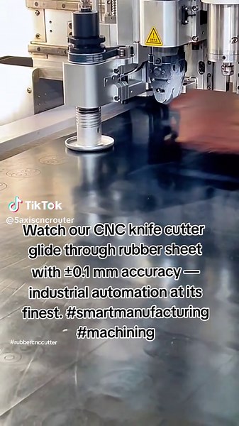 Precision CNC Knife Cutter Showcase in Smart Manufacturing