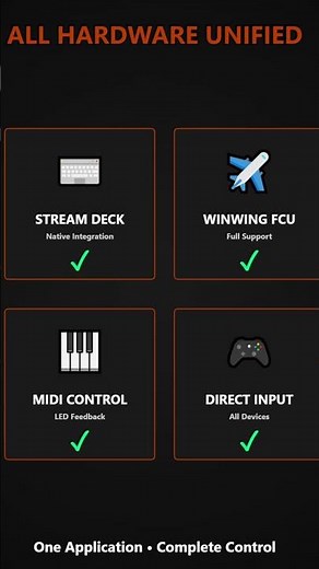 ONE App for ALL Your Flight Sim Hardware | HangarControl #shorts #aviation #flightsim #msfs2020