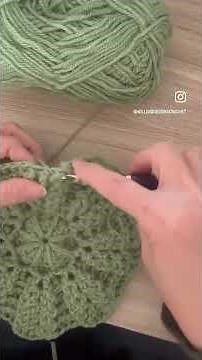 Stitching a square from the Thyme to Crochet Afghan | Demo Prep