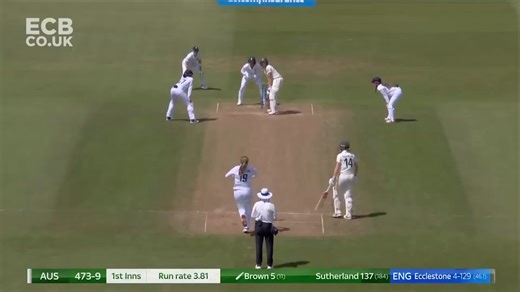 🌪️ 10 wickets in the Test match! 🌟 Sophie Ecclestone stars with the ball | England Cricket