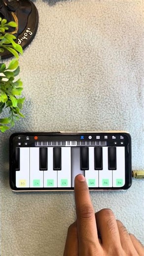 Piya Tose Naina Lage Re mobile tutorial #shortvideo #pianomusic #pianocover #reels