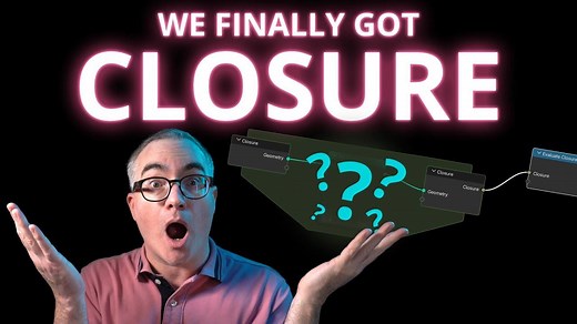 NEW Blender Feature! Geometry Nodes Closure Tutorial | BlenderNation Bazaar