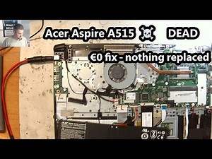 Acer Aspire 515 Dead Laptop FIX 💻 Power Button Keyboard Repair Without Replacing Parts