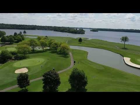 Eagle Crest Golf Course looking to Ford Lake