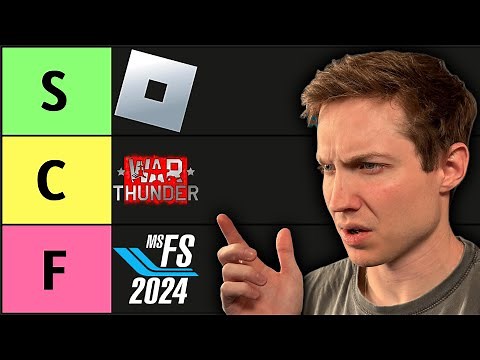 Flight Simulator Tier List (Updated for 2025)