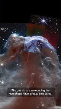 Webb’s Mind-Blowing New Look at the Horsehead Nebula! 🌌 #cosmicexploration