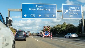 A3 und A40: Vollsperrung legt Autobahnen tagelang lahm
