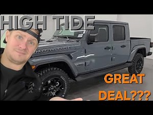 2025 JEEP GLADIATOR HIGH TIDE SPORT ANVIL FULL 4K WALKAROUND 25J174 SOLD!