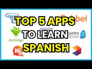 🧠 TOP 5 Best Apps to Learn Spanish in 2026 | Free & Paid Language Learning Tools