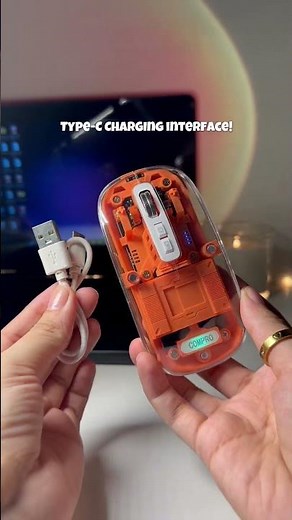 Coolest Gadget of 2025? Meet the Transparent Mouse!